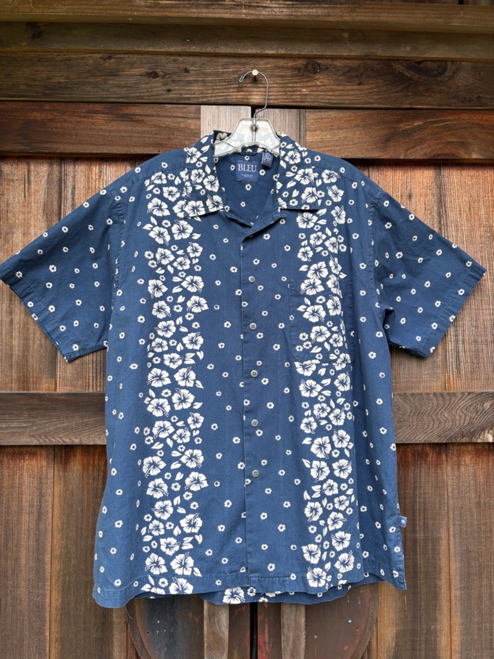Bleu by Arrow Hawaiian Shirt